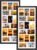 MEBRUDY 4×6 Collage Picture Frames with 15 Openings, 2 Pack Black Multi Photo Frames Display 4 x 6 Pictures with Mat for Wall Mounting, Irregularly Style