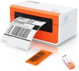 K Comer Shipping Label Printer 150mm/s High-Speed 4×6 Direct Thermal Label Printing for Shipment Package 1-Click Setup on Windows/Mac,Label Maker Compatible with Amazon, Ebay, Shopify, FedEx,USPS,Etsy