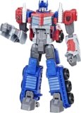 Transformers Toys Heroic Optimus Prime Action Figure – Timeless Large-Scale Figure, Changes into Toy Truck – Toys for Kids 6 and Up, 11-inch (Amazon Exclusive)