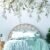 Green Plants Leaves Wall Decals Peel and Stick, Large Floral Flowers Wall Stickers, Removable Vine Home Decor Art for Bedroom Living Room Classroom Office