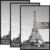 upsimples 16×24 Picture Frame Black 3 Pack, Scratch-Proof Poster Frames 16 x 24 for Photo Gallery – Slide-In Strips, Horizontal or Vertical Wall Mounting