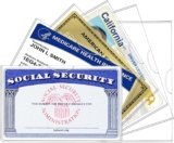 10 Pack Social Security Card Holder/Social Security Card Protector Sleeve