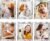 TWING 8×10 Rustic Picture Frames Set of 6 Distressed White Composite Wood Farmhouse Photo Collage Frame For Wall Decor Gallery Wall Frame Set Mounting or Table display, Ideal Valentine Gifts for