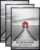 ELSKER&HOME 22.375 x 34 Poster Frame 3 Pack, Black Picture Frame for Horizontal or Vertical Wall Mounting, Sturdy and Scratch-proof