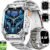 LIGE Smart Watch for Men with Make/Answer Call, 2.13″AMOLED Screen Fitness Watches for Men with 1000mAh Battery, 5ATM Swimproof Smartwatch, 110 Sports Modes Fitness Tracker, Heart Rate/Sleep Tracking