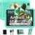 2025 Android 14 Tablet, 10 inch Tablets 22GB+128GB +1TB Expand, 8000mAh Octa-Core Tablet w/ Drop-proof Case, HD IPS Display, GPS, 5G WIFI, Split Screen,Widevine L1, for Adults and Kids -Metal Green