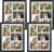 PHAREGE 5 Openings 4×6 Picture Frame Collage Black 4 Pack, 11×14 Poster Frame Set of 4, Display Family Wedding Photos Horizontal or Vertical on The Wall