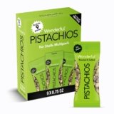Wonderful Pistachios No Shells, Roasted & Salted Nuts, 0.75 Ounce Bag (Pack of 9), Protein Snacks, Gluten Free, On-the-Go, Individually Wrapped Snacks, Fathers day gifts for dad