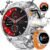 LIGE Sports Watch with Make/Answer Call, 1.85″ HD Screen Military Watches for Men with LED Flashlight/730mAh/120+Sports Mode/Sleep Monitoring/Heart Rate Monitoring, iOS Android IP68 Waterproof Watch