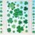 9 Sheets St Patricks Day Window Clings, 115 PCS St Patrick’s Day Shamrock Window Stickers for St Patricks Day Decorations, Green Static Spring Window Clings for Glass Windows St Patricks Day Decor