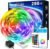 DAYBETTER LED Strip Lights 200 ft (2 Rolls of 100 ft), Smart App Control Lighting Bedroom Rome Decor with Remote, RGB Music Sync Color Changing LED Lights for Party