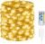 Minetom USB Fairy String Lights with Remote and Power Adapter, 66 Feet 200 Led Firefly Lights for Bedroom Wall Ceiling Christmas Tree Wreath Craft Wedding Party Decoration, Warm White