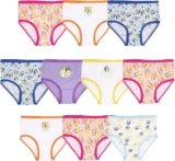 Bluey Girls’ Amazon Exclusive Panties and Girlshort with Bingo, Bandit and More, Sizes 2/3t-8